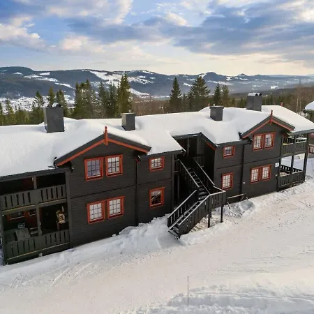 Leilighet Ski-In Out Apt, Fireplace And Views Trysil